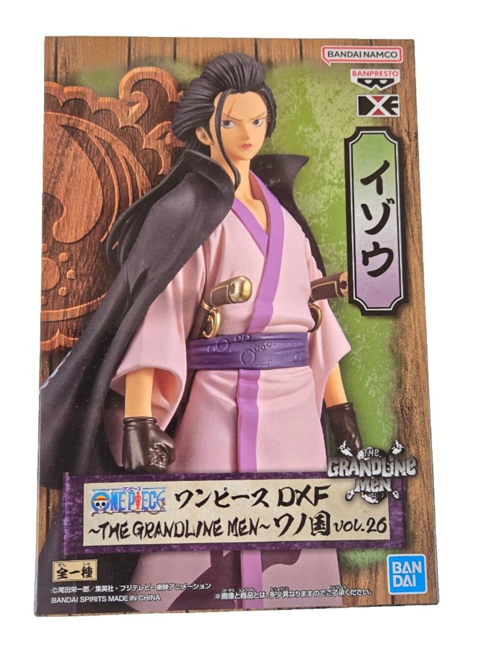Banpresto One Piece DXF The Grandline Men Wanokuni Vol. 26 Izou Figure Anime New
